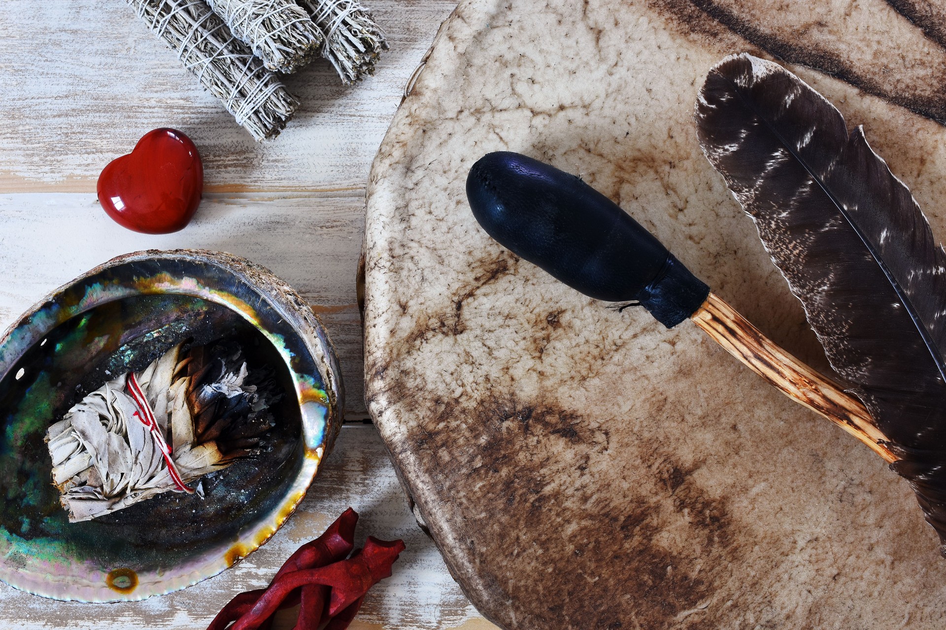 Leather Meditation Drum